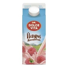 Питьевой йогурт Dolce Vita малина 2,5% бзмж 700 г