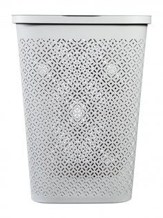 Корзина для белья Terrazzo 55л белый Curver