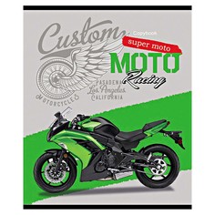 Тетрадь Remix Яркие мотоциклы-1 клетка 48 л