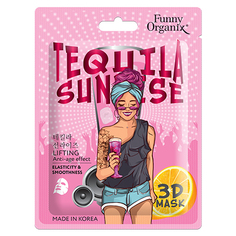 3D-маска для лица Funny Organix Tequila Sunrise, 23 г