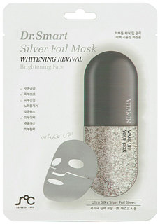 Маска для лица Dr. Smart Silver Foil 25 мл Dr.Smart