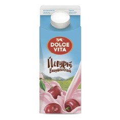 Питьевой йогурт Dolce Vita вишня 2,5% бзмж 700 г