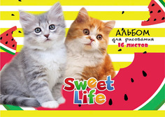 Альбом для рисования Prof-Press А4 16 листов в ассортименте Проф Пресс