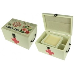 Шкатулка для хранения мед препаратов "Винтаж" 18*29*16см 115-007 No Brand