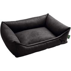 Лежанка для собак HUNTER искусственная кожа 70x90x20см черный