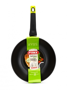 Сковорода вок OPTIMA GREEN 28см индукция Pyrex