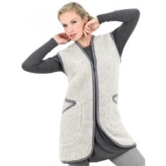 Утепленный жилет женский Alwero ТАТРЫ серый 3XL