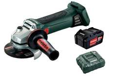 Аккумуляторная угловая шлифмашина Metabo W 18 LTX 125 (T0333) (вместе с АКБ и ЗУ)