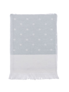 Полотенце Tivolyo home DOTTY жаккард бирюзовый