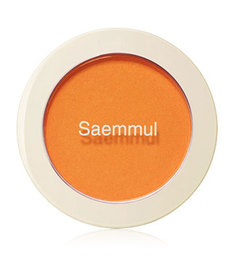 Румяна The Saem Saemmul Single Blusher OR02 Selfie Orange 5гр