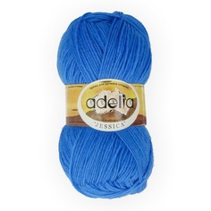 Пряжа ADELIA JESSICA цвет 09 яр. голубой 5 мотков