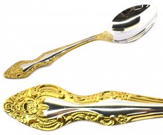 Ложка столовая М-15 Славянка с покрытием ЛНТП СЛ-М15ЛНТ ПЗХМ