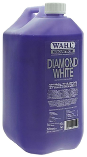Шампунь для кошек и собак MOSER Wahl Diamond White для светлых окрасов, концентрат, 5 л