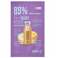 Маска для лица MISSHA Talks Vegan Squeeze Super Energizer, 27 г