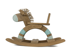 Лошадка качалка WOODYCREW Nicole из дуба
