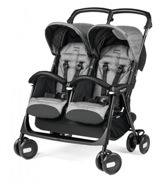Коляска прогулка для двойни Peg-Perego Aria Shopper Twin Cinder