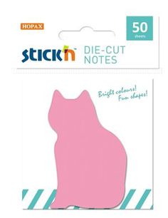 Stickn Click Самоклеящиеся бумаги для заметок 50 Stickn Click Кот