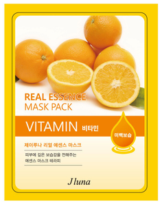 Маска для лица J Luna Real Essence Mask Pack Vitamin 25 мл Juno