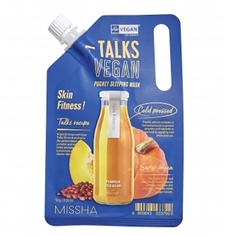 Маска для лица MISSHA Talks Vegan Squeeze Skin Fitness, 10 г