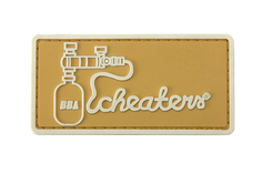 Патч TeamZlo "ВВД Airsoft cheaters" TAN (TZ0114T)