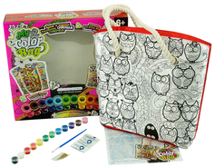 Набор для рисования Danko Toys My Color Bag сумка-раскраска Совы