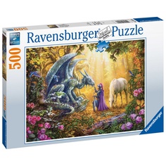 Пазлы Ravensburger Дракон, Фантазия, 500 элементов