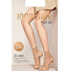 Носки Innamore "Fiori 20", miele