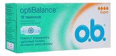 Тампоны o.b. optiBalance Супер 16шт