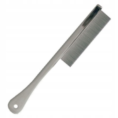 Расческа для кошки, собаки Yento Comb #720 Fine, 58 зубьев, пластик, металл