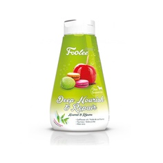 Шампунь для кошек Foolee против выпадения шерсти, яблочный макарон, 500 мл