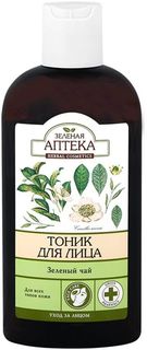 Тоник для лица Зеленая аптека Зеленый чай, 200 мл