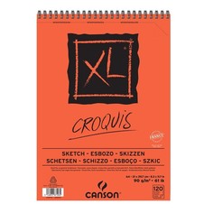 Альбом на спирали для графики Canson XL Croquis, 21х29,7см, 120 листов