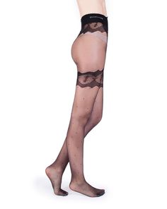 Колготки женские Trasparenze Maracuja черные 2