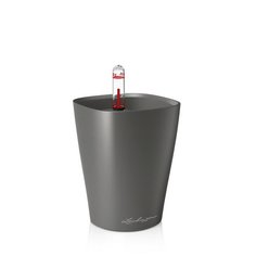 Горшок с автополивом LECHUZA Mini-Deltini Антрацит