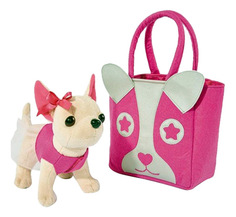 Игровой набор Chi Chi Love собачка Чихуахуа с розовой сумкой 5897403 Simba