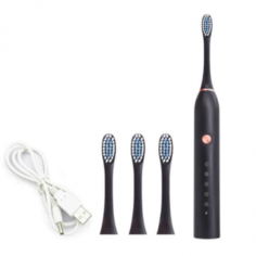 Зубная щетка электрическая SONIC TOOTHBRUSH SC502 Black