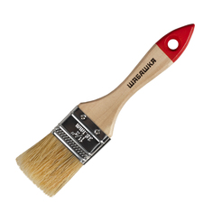 Кисть плоская ШАБАШКА №1,5/38 мм дерев.ручка 108-3815 Veres