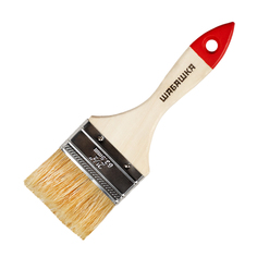 Кисть плоская ШАБАШКА №2,5/63 мм дерев.ручка 108-4225 Veres