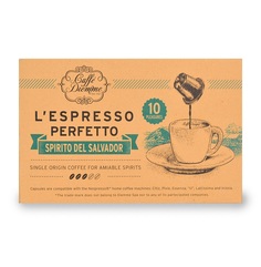 Кофе в капсулах Diemme Lespresso Perfetto Spirito Del Salvador 56 г Италия