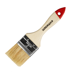 Кисть плоская ШАБАШКА №2 /50 мм дерев.ручка 108-4020 Veres