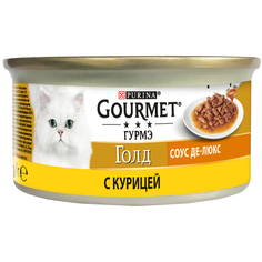 Консервы для кошек Gourmet Gold, курица, 85г