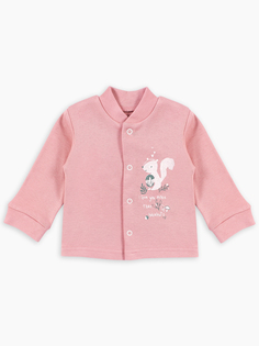 Кофта Веселый малыш Wooly Wool пудровый, р. 74