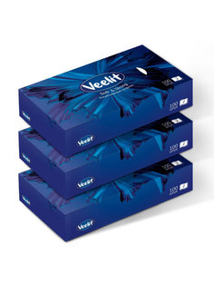 Бумажные салфетки в коробке Veelit Premium набор из 5 шт