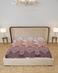 Простыня обычная "Всё себе" поплин; Арабеска 2 спальный