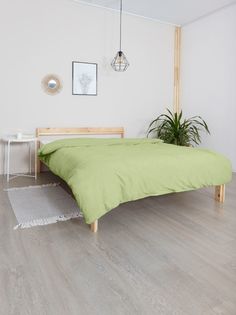 Пододеяльник на молнии трикотаж "Всё себе" Оливковый Евро