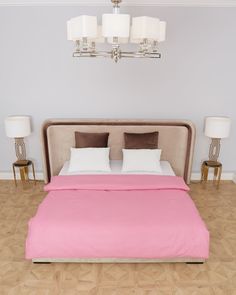 Пододеяльник из бязи "Всё себе" Розовый кристалл 2 спальный