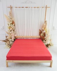 Простыня на резинке из бязи "Всё себе" Лафит Размер: 160 х 200