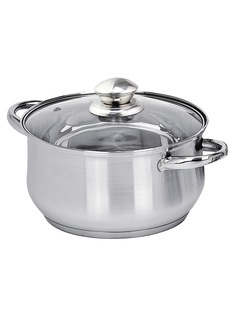 Кастрюля нерж Greta 6,0л ТМ Appetite GS02603