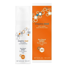 Солнцезащитный лосьон-спрей Sun Guard Spray SPF 30 150 мл Inspira:Cosmetics