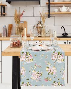 Дорожка на стол, рогожка "Всё себе" Левкас 50х145